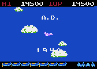 Time Pilot atari screenshot