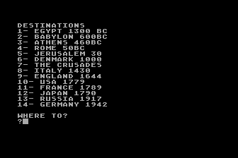 Time Traveler atari screenshot