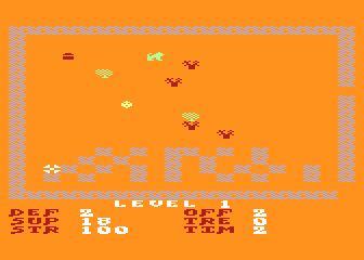 Time Warp atari screenshot