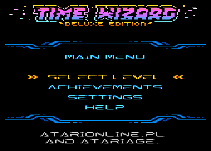 Time Wizard - Deluxe Edition atari screenshot