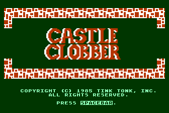 Tink! Tonk! - Castle Clobber atari screenshot