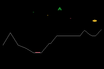 Titan Lander atari screenshot