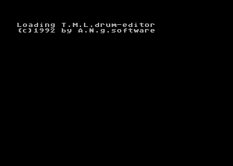 TML Drum Editor atari screenshot