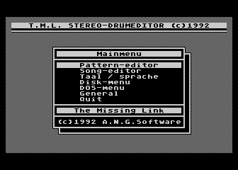 TML Drum Editor atari screenshot