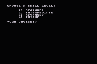Toboggan Run atari screenshot