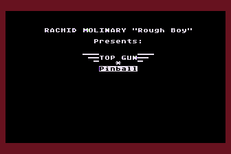 Top Gun Pinball atari screenshot