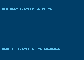 Top Trainer atari screenshot