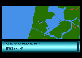 Topografie Nederland atari screenshot