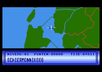 Topografie Nederland