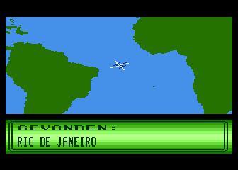 Topografie Wereld atari screenshot