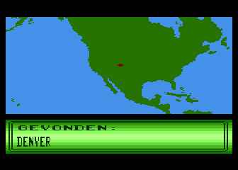 Topografie Wereld atari screenshot