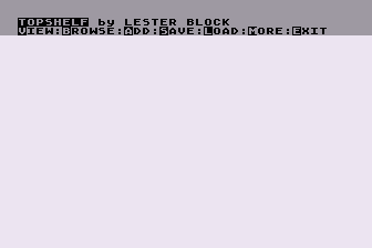 TopShelf atari screenshot