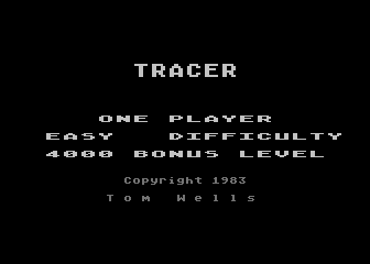 Tracer atari screenshot