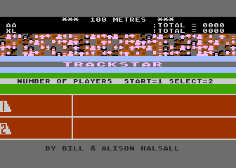 Trackstar atari screenshot