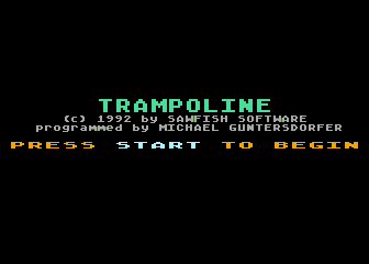 Trampoline atari screenshot