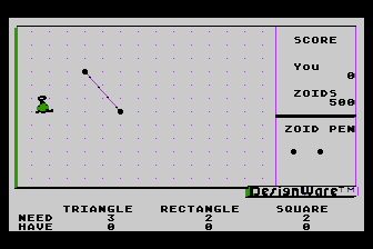 Trap-a-Zoid atari screenshot