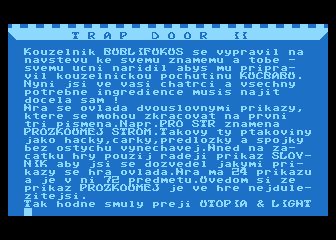 Trap Door II atari screenshot