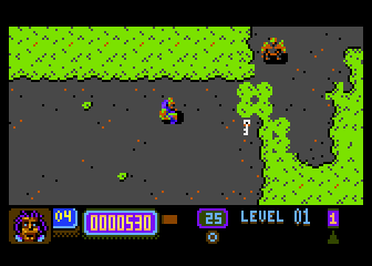 Trax atari screenshot