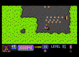 Trax atari screenshot