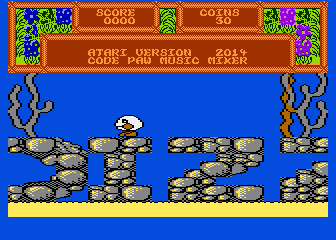 Treasure Island Dizzy atari screenshot
