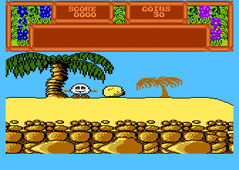 Treasure Island Dizzy atari screenshot