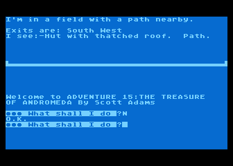 Adventure No. 15 - The Treasure of Andromeda — screenshot 2