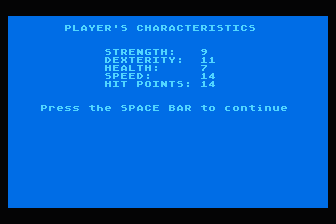 Treasure of the Ancients atari screenshot