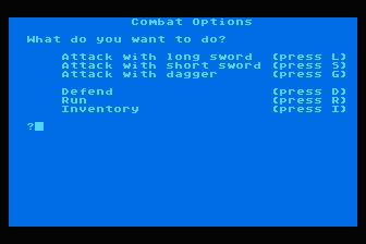 Treasure of the Ancients atari screenshot