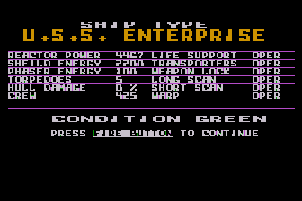 Trekkie atari screenshot