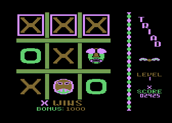 Triad atari screenshot