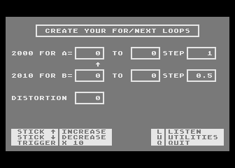 Tricky Tutorial No. 10 - Sound Effects atari screenshot