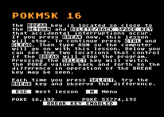 Tricky Tutorial No. 11 - Memory Map Tutorial atari screenshot