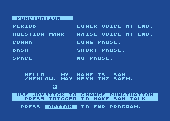 Tricky Tutorial No. 12 - The SAM Tutorial atari screenshot