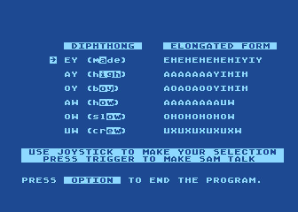Tricky Tutorial No. 12 - The SAM Tutorial atari screenshot