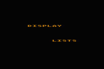 Tricky Tutorial No. 1 - Display Lists atari screenshot