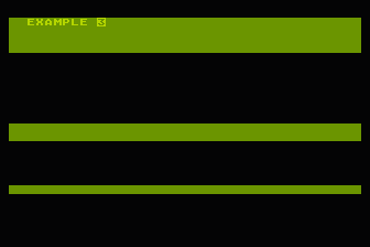 Tricky Tutorial No. 1 - Display Lists atari screenshot