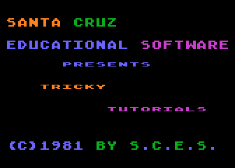 Tricky Tutorial No. 2 - Horizontal and Vertical Scrolling — screenshot 1