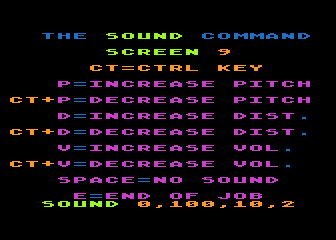 Tricky Tutorial No. 6 - Sound and Music atari screenshot