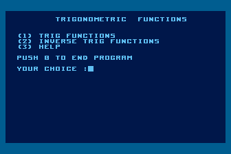Trigonometric Functions — screenshot 1