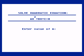 Trigonometric Functions / General Quadratic Equations in 