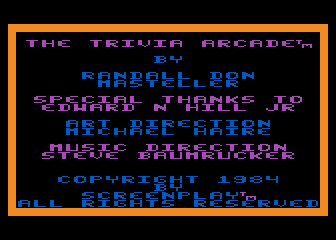 Trivia Arcade (The) atari screenshot