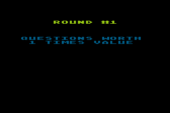 Trivia Quiz atari screenshot