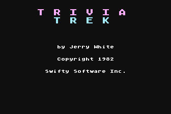 Trivia Trek atari screenshot