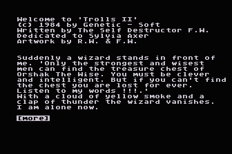 Trolls II atari screenshot