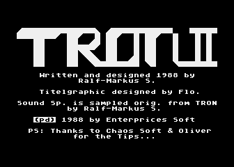 Tron II atari screenshot