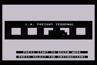 Trucker / Streets of the City atari screenshot