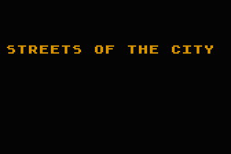 Trucker / Streets of the City atari screenshot