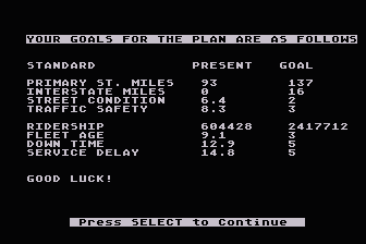 Trucker / Streets of the City atari screenshot