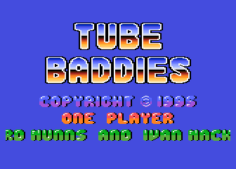 Tube Baddies atari screenshot