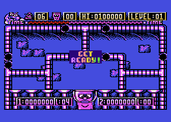 Tube Baddies atari screenshot